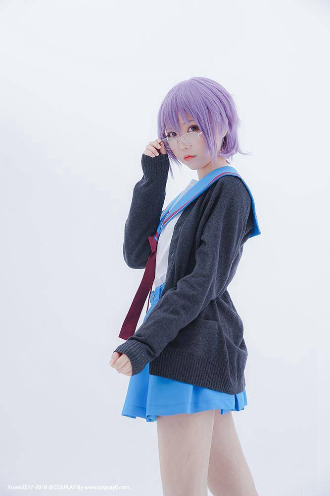 Cosplay福利/绝对领域凉宫春日JK制服萌娘Cosplay萝莉图片