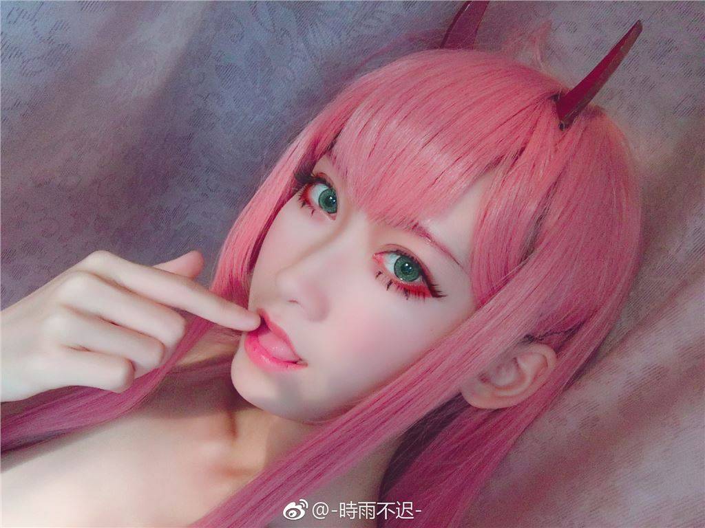 Cosplay福利/Zero Two Cosplay -时雨不迟-