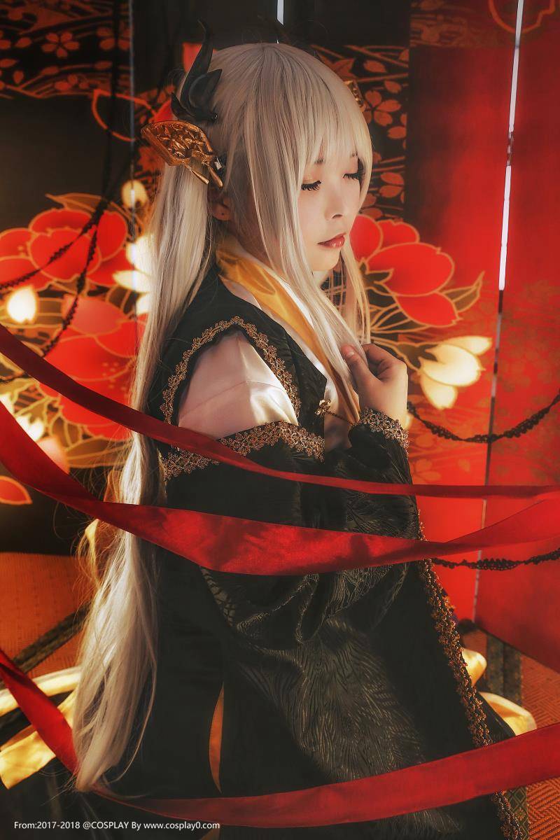 Cosplay福利/Fate/Grand Order萌妹子和服清姬Cos美女图片