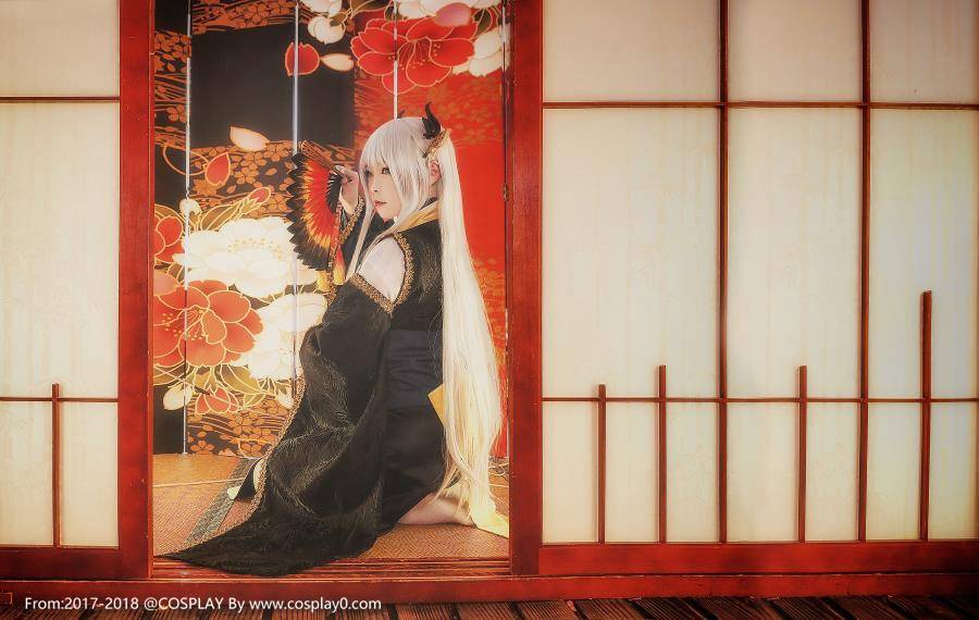 Cosplay福利/Fate/Grand Order萌妹子和服清姬Cos美女图片