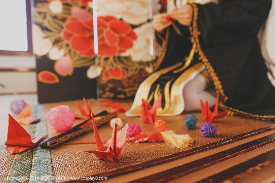 Cosplay福利/Fate/Grand Order萌妹子和服清姬Cos美女图片