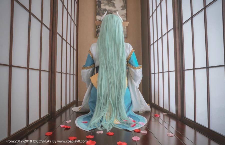 Cosplay福利/Fate/Grand Order白丝萝莉和服清姬同人Cosplay图片