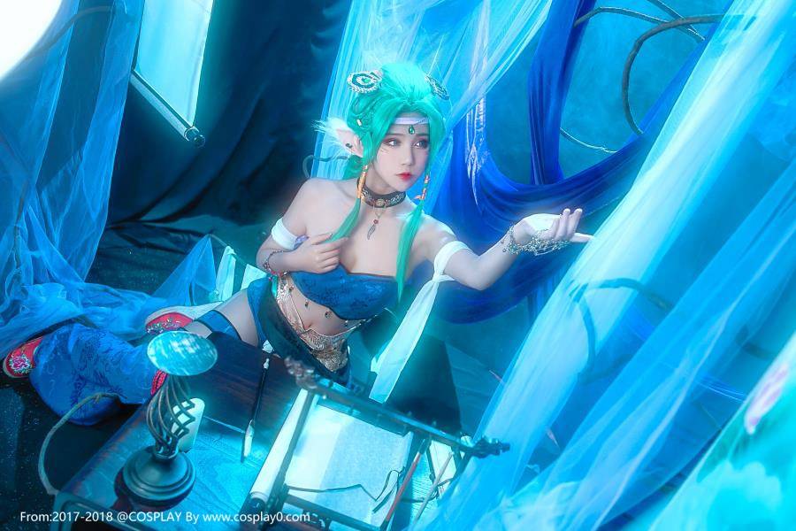 Cosplay福利/御姐兽耳少女Cos大话西游2媚灵狐美女古风图片