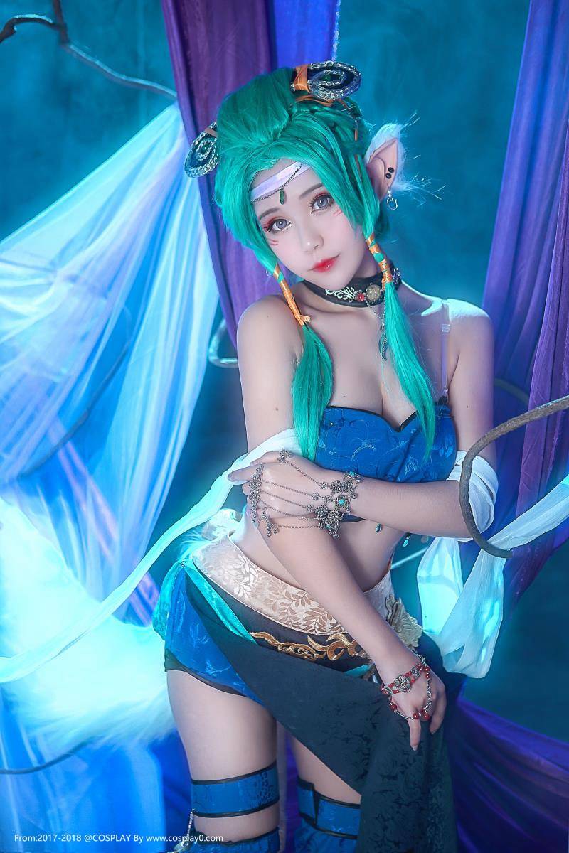 Cosplay福利/御姐兽耳少女Cos大话西游2媚灵狐美女古风图片