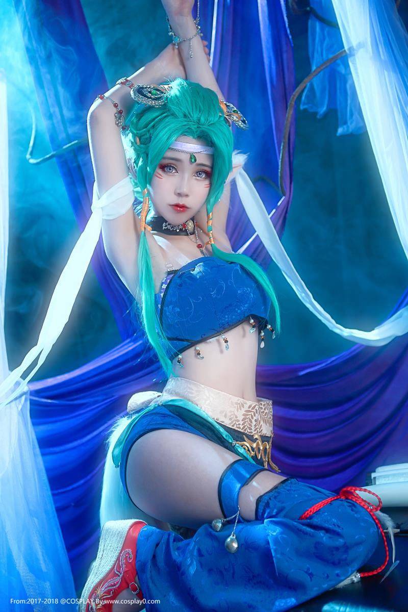 Cosplay福利/御姐兽耳少女Cos大话西游2媚灵狐美女古风图片