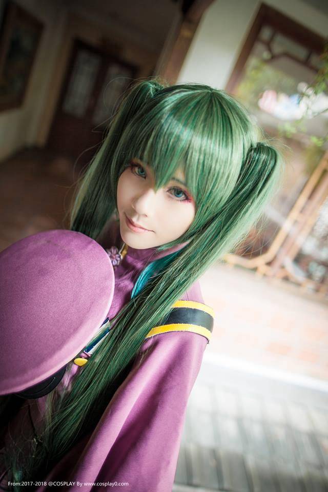 Cosplay福利/ACG双马尾萝莉小学生初音未来Cosplay美女写真图片
