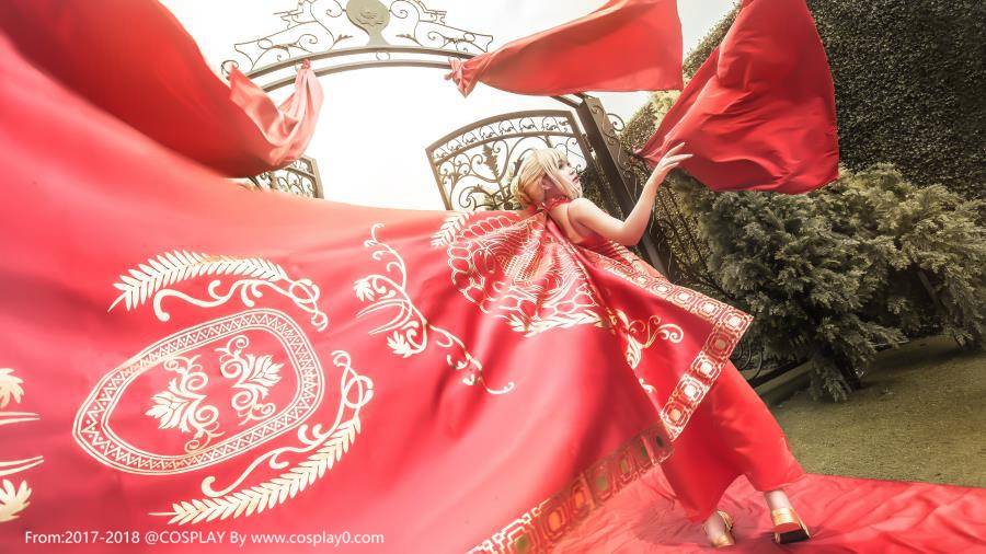 Cosplay福利/可爱萌妹子Joean-夜夜_尼禄·克劳狄乌斯Cosplay图片