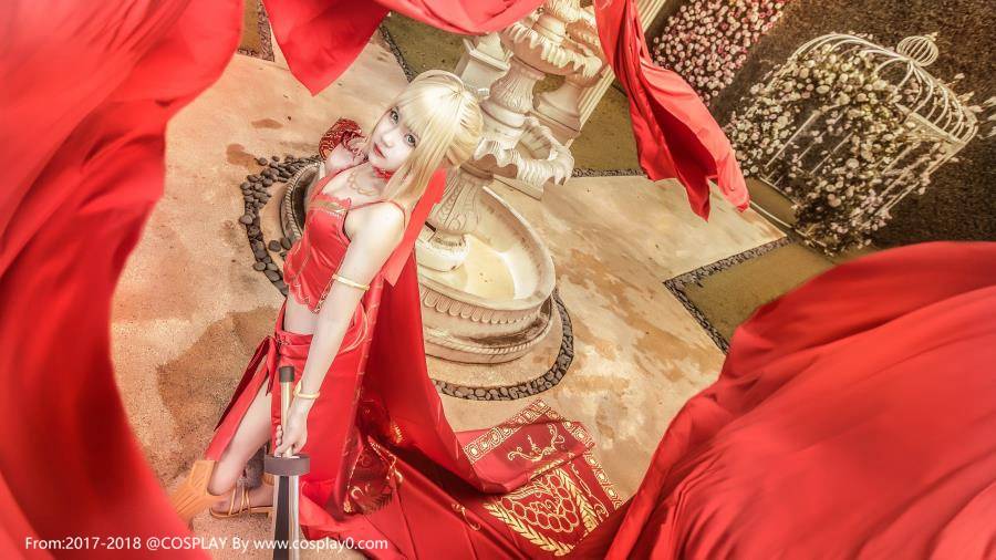 Cosplay福利/可爱萌妹子Joean-夜夜_尼禄·克劳狄乌斯Cosplay图片