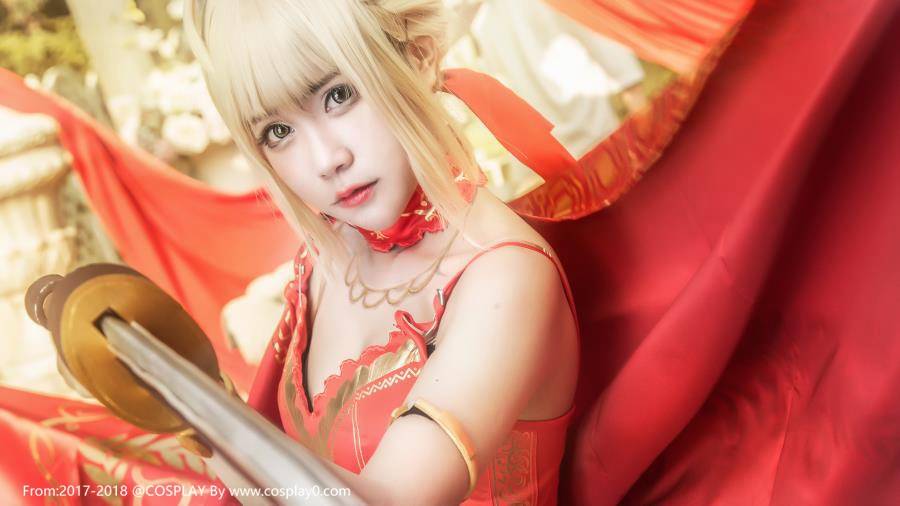 Cosplay福利/可爱萌妹子Joean-夜夜_尼禄·克劳狄乌斯Cosplay图片