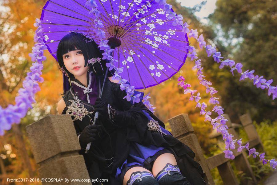 Cosplay福利/Joean-夜夜_剑网3古风万花萝莉Cos写真图片