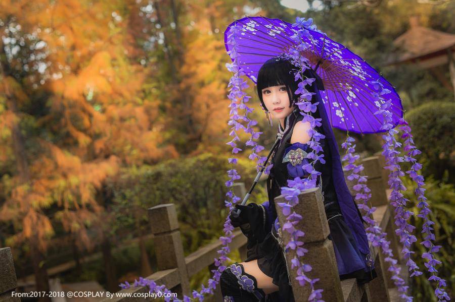 Cosplay福利/Joean-夜夜_剑网3古风万花萝莉Cos写真图片