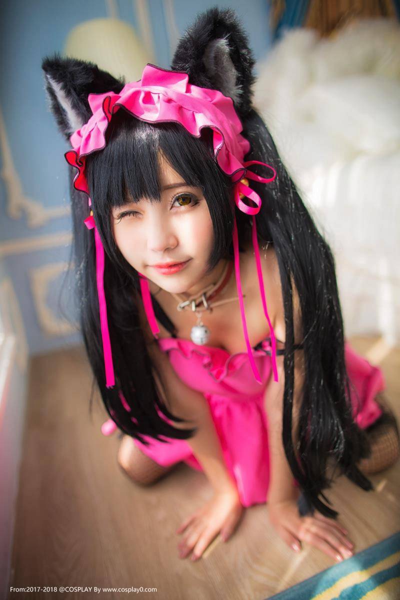 Cosplay福利/Joean-夜夜_色气满满时崎狂三猫咪Cosplay写真图片