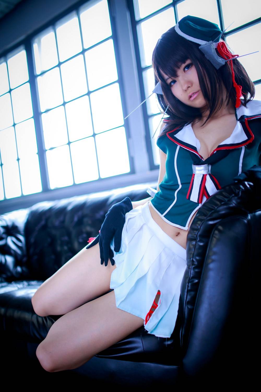 Cosplay福利/(C88) [なぎさなぎ (なぎさMK-02)] 対空番长摩耶様 (Kantai Collection)