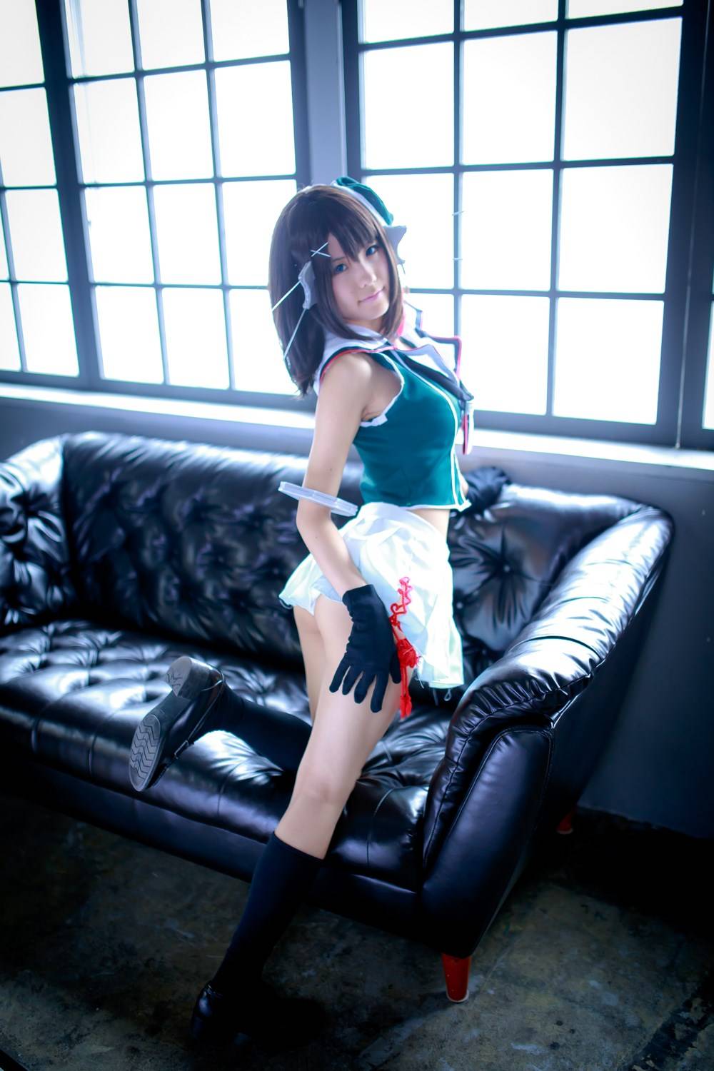 Cosplay福利/(C88) [なぎさなぎ (なぎさMK-02)] 対空番长摩耶様 (Kantai Collection)