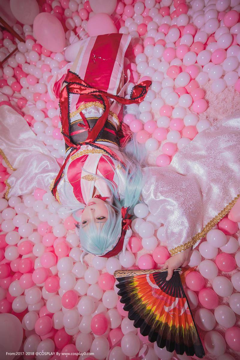 Cosplay福利/绝对领域性感美女清姬白丝腿控大尺度Cosplay福利图