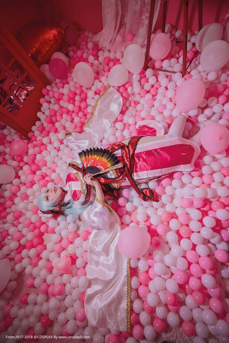 Cosplay福利/绝对领域性感美女清姬白丝腿控大尺度Cosplay福利图