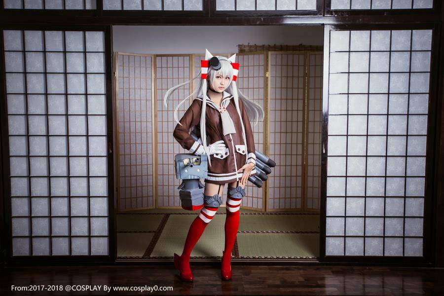 Cosplay福利/舰队collection舰娘天津风兽耳萝莉Cosplay图片