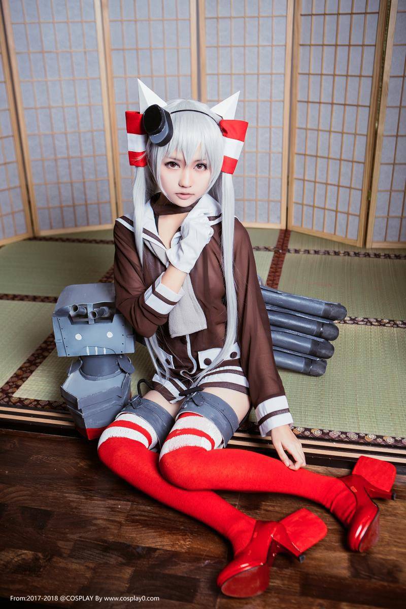 Cosplay福利/舰队collection舰娘天津风兽耳萝莉Cosplay图片