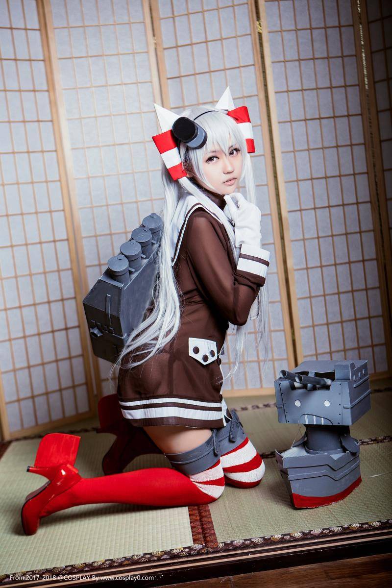 Cosplay福利/舰队collection舰娘天津风兽耳萝莉Cosplay图片