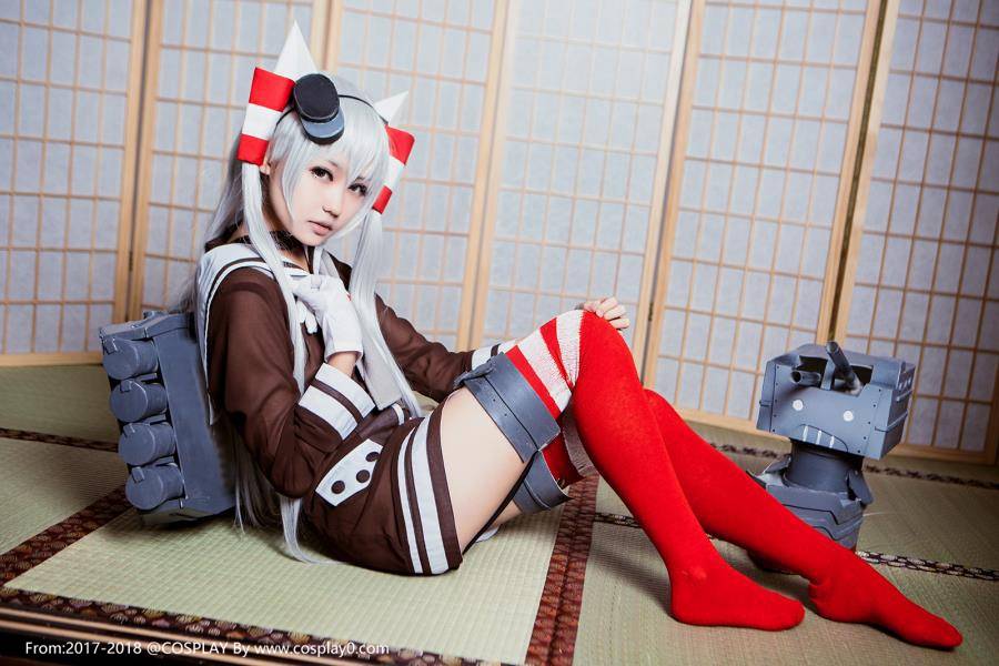 Cosplay福利/舰队collection舰娘天津风兽耳萝莉Cosplay图片