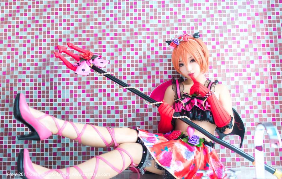 Cosplay福利/半次元福利向星空凛凛喵小恶魔Cosplay美女萝莉福利