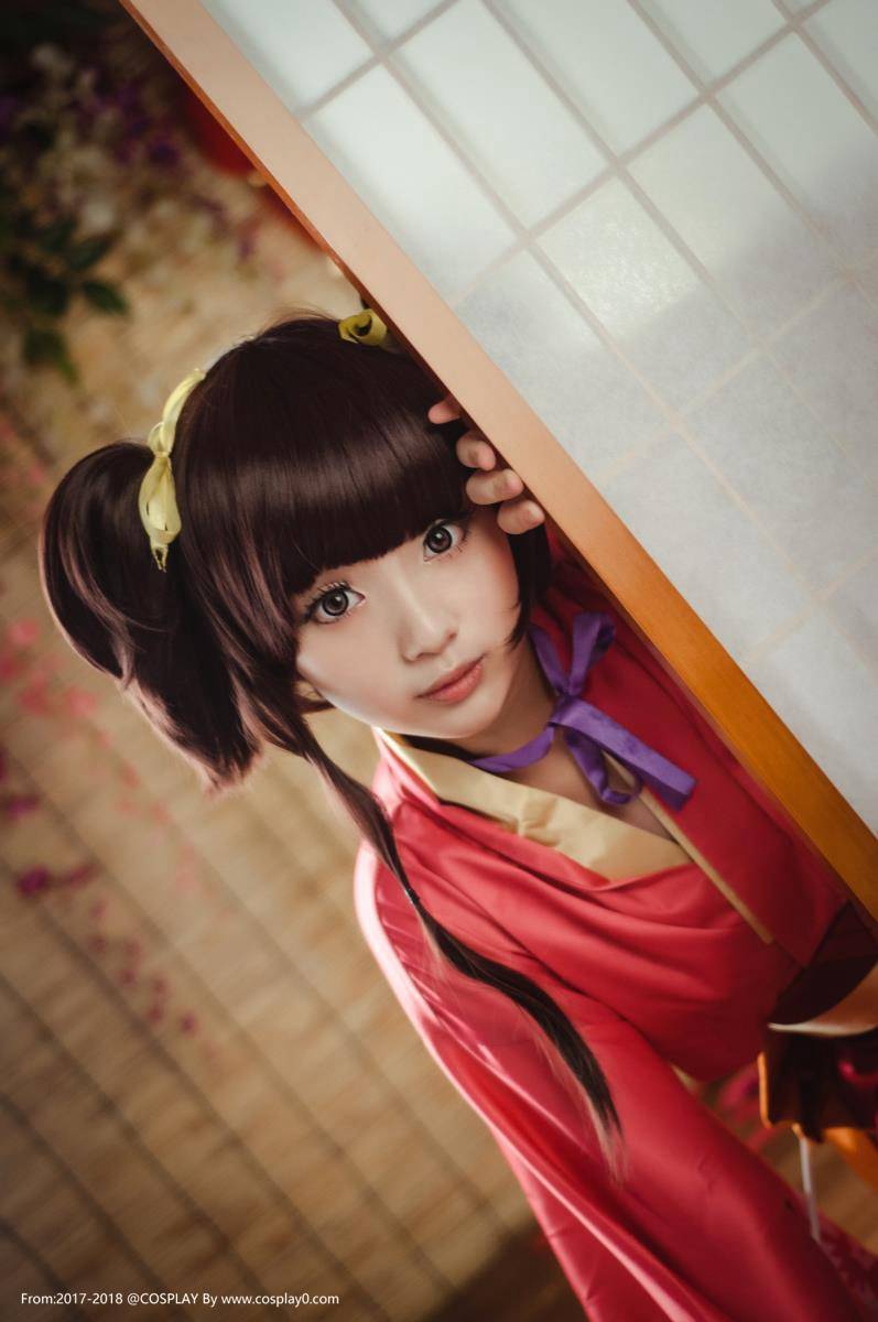 Cosplay福利/甲铁城的卡巴内利无名和服萝莉Cosplay足控福利