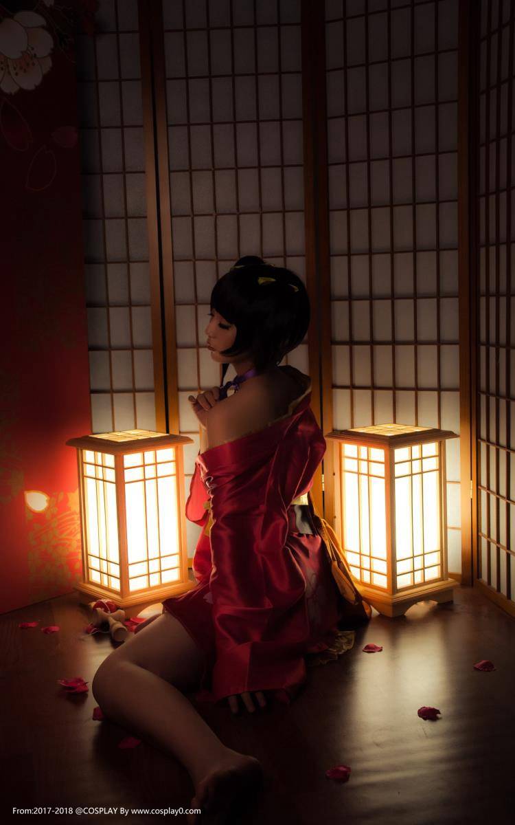 Cosplay福利/甲铁城的卡巴内利无名和服萝莉Cosplay足控福利