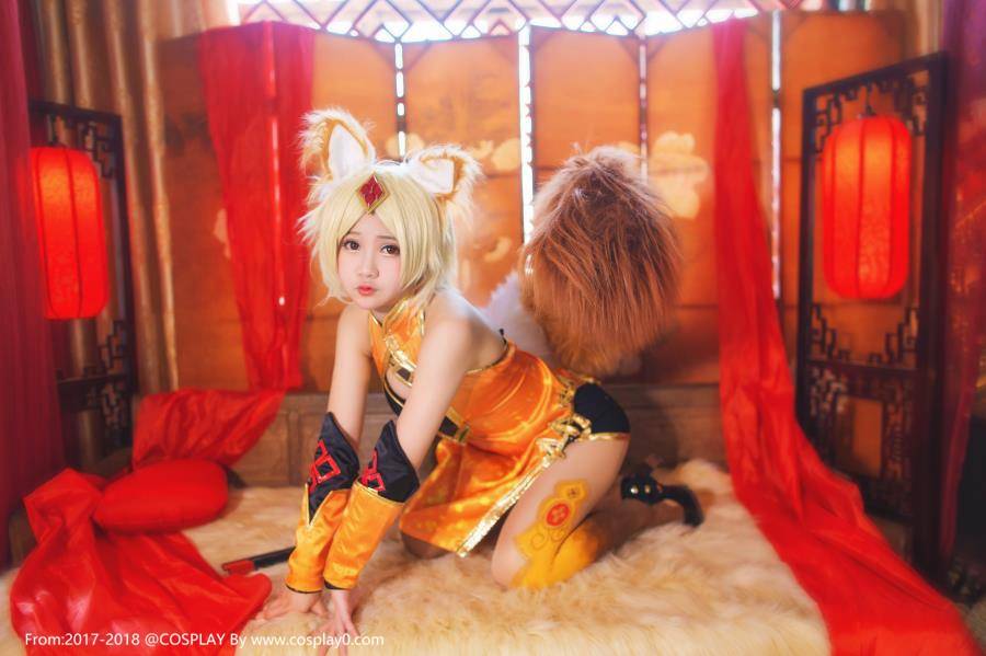 Cosplay福利/王者荣耀性感美女Joean-夜夜Cosplay妲己足控福利