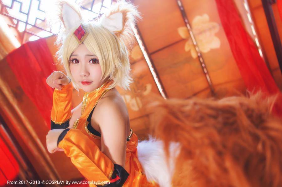 Cosplay福利/王者荣耀性感美女Joean-夜夜Cosplay妲己足控福利