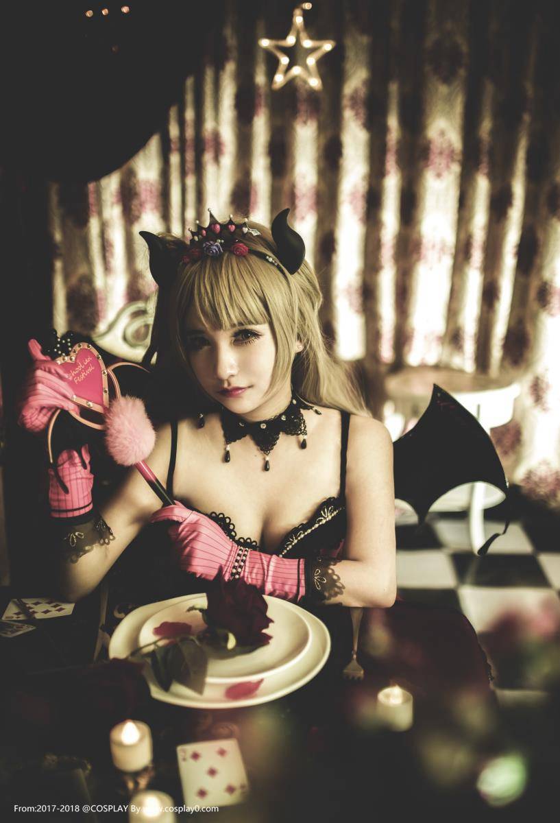 Cosplay福利/南小鸟万圣节小恶魔觉醒萝莉同人Cos美女图片大全