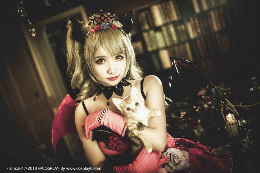 Cosplay福利/南小鸟万圣节小恶魔觉醒萝莉同人Cos美女图片大全