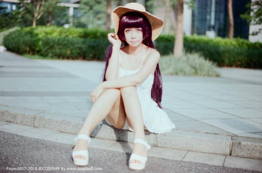 Cosplay福利/漫展白金x五更琉璃黑猫萝莉连衣裙唯美Cosplay图片