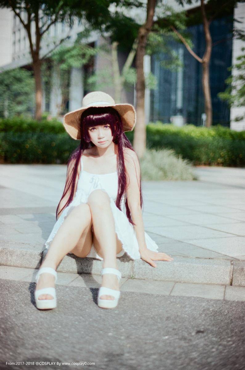 Cosplay福利/漫展白金x五更琉璃黑猫萝莉连衣裙唯美Cosplay图片