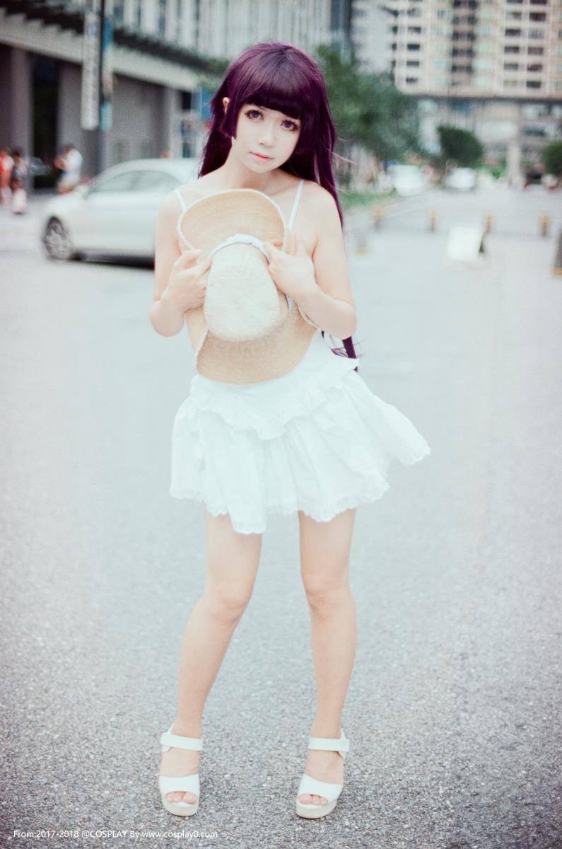 Cosplay福利/漫展白金x五更琉璃黑猫萝莉连衣裙唯美Cosplay图片