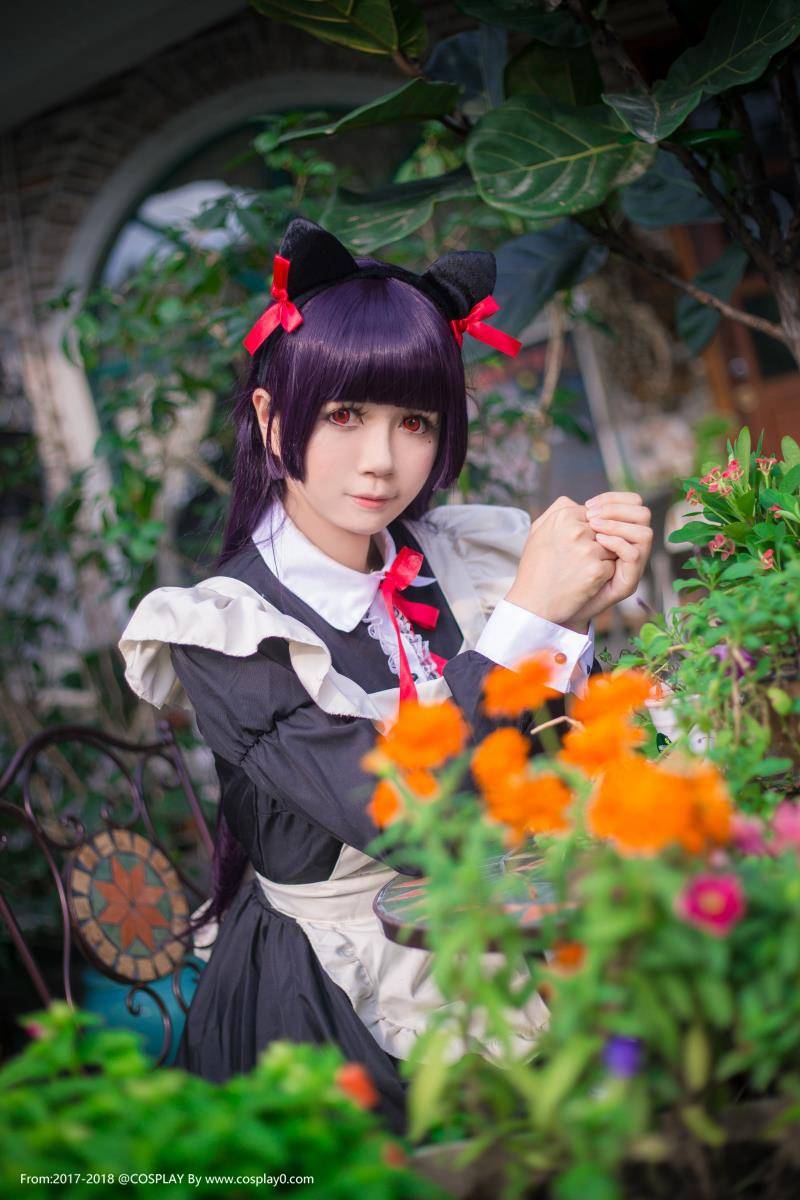 Cosplay福利/白金x肛塞尾五更琉璃黑猫同人女仆装Cosplay本子