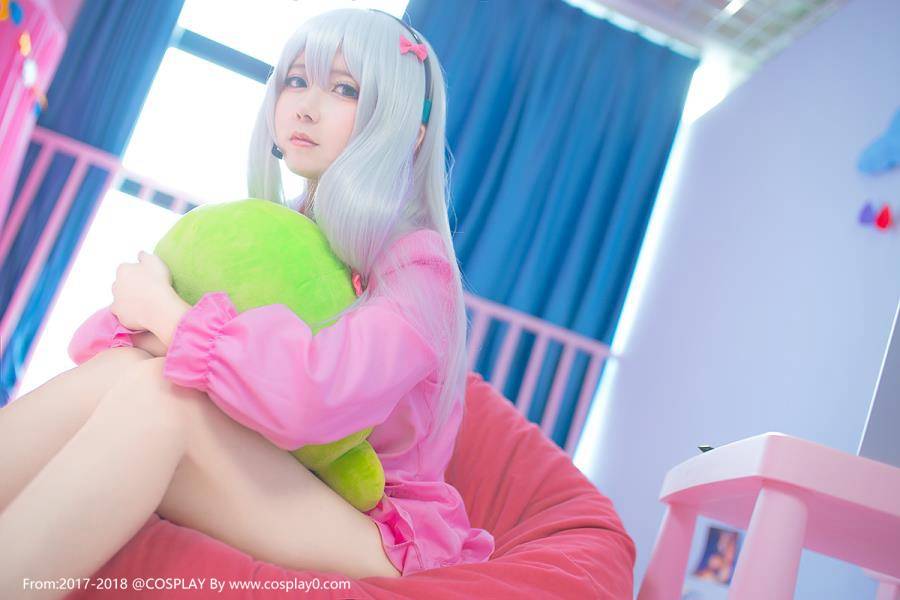 Cosplay福利/黄漫老师板儿和泉纱雾同人萝莉裸足诱惑Cosplay图片