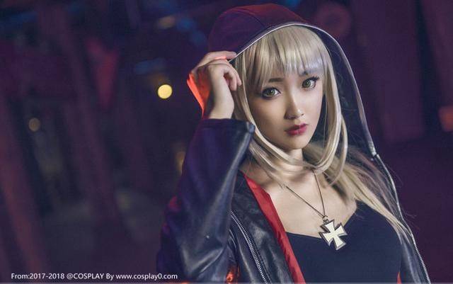 Cosplay福利/极品冷艳美女Cos新宿篇黑saber高清福利写真图片