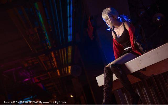 Cosplay福利/极品冷艳美女Cos新宿篇黑saber高清福利写真图片