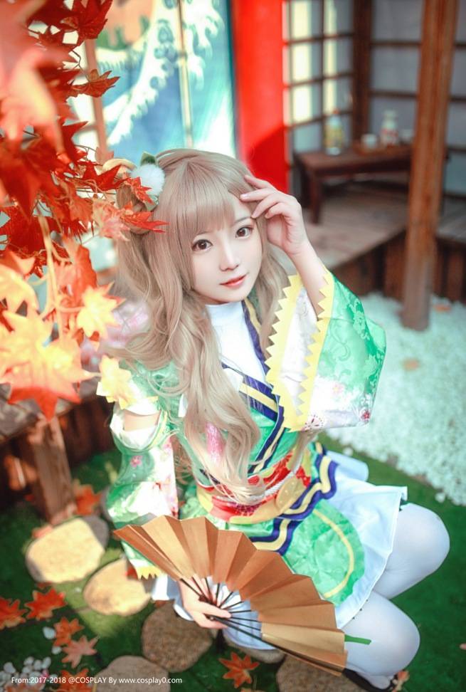 Cosplay福利/清纯美女扮演南小鸟萌妹子白丝美腿Cos写真图片