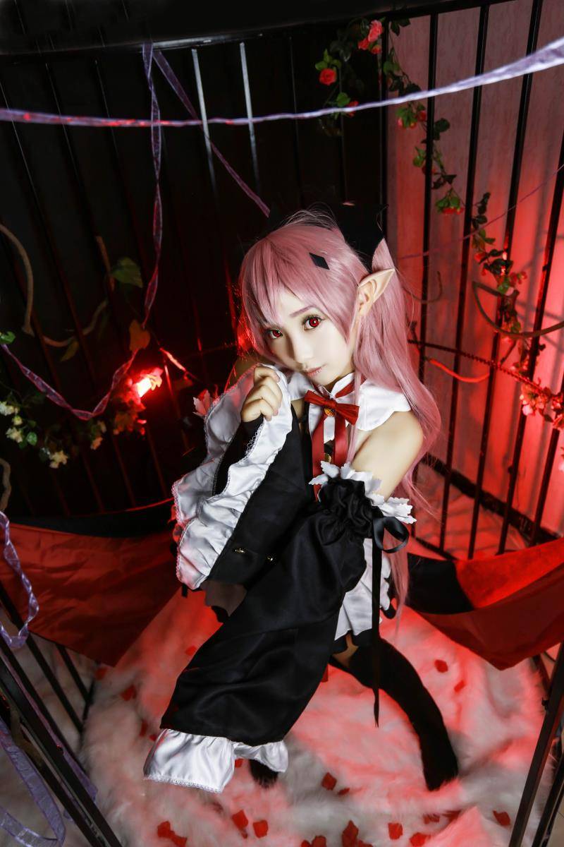 Cosplay福利/终结的炽天克鲁鲁·采佩西女仆萝莉Cosplay足控福利