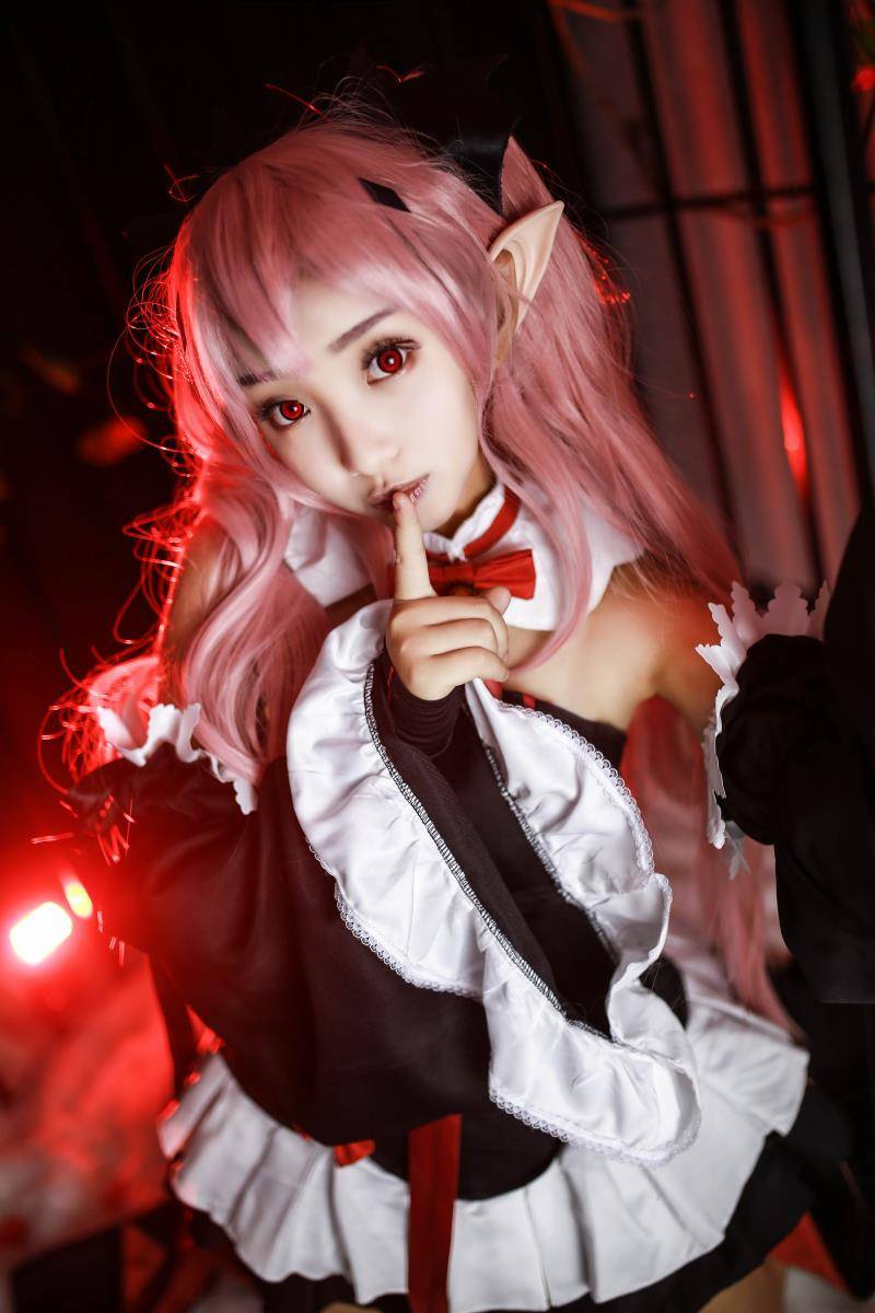 Cosplay福利/终结的炽天克鲁鲁·采佩西女仆萝莉Cosplay足控福利