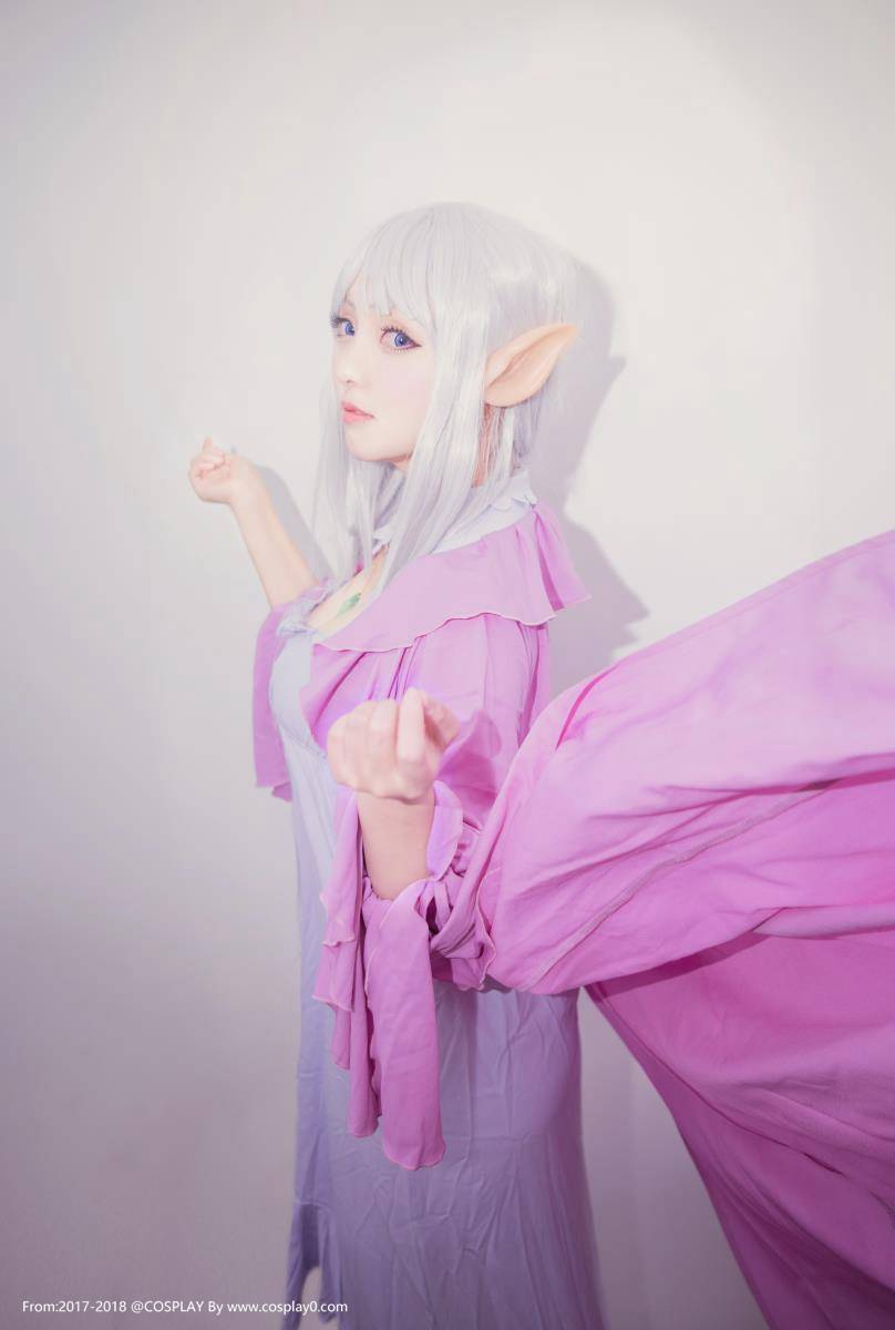 Cosplay福利/Re从零开始异世界性感御姐Cosplay爱蜜莉雅图片本子