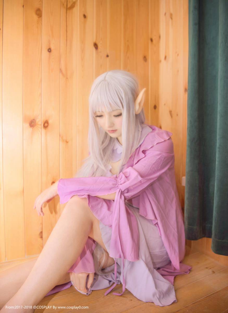 Cosplay福利/Re从零开始异世界性感御姐Cosplay爱蜜莉雅图片本子