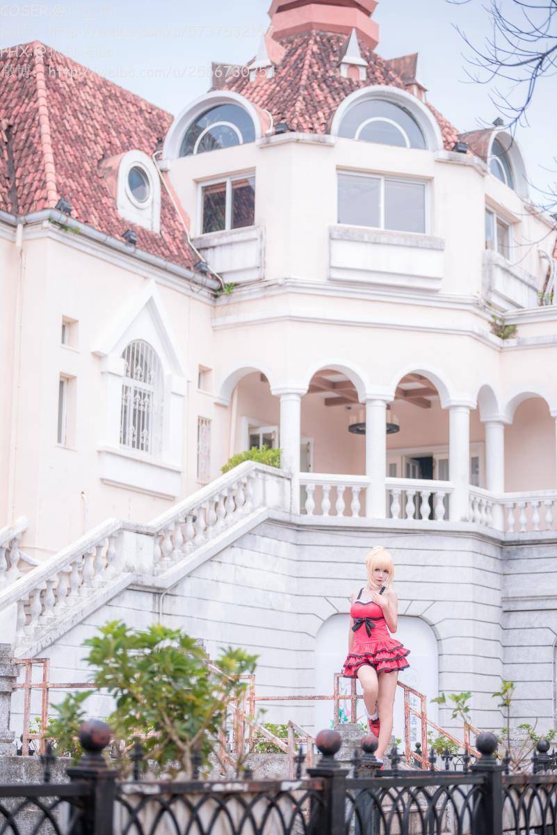 Cosplay福利/白金x福利Cosplay尼禄·克劳狄乌斯[Fate]水着萝莉写真