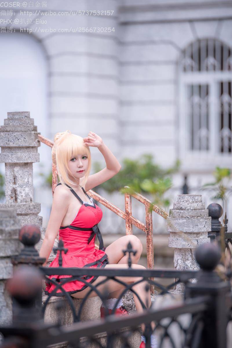 Cosplay福利/白金x福利Cosplay尼禄·克劳狄乌斯[Fate]水着萝莉写真