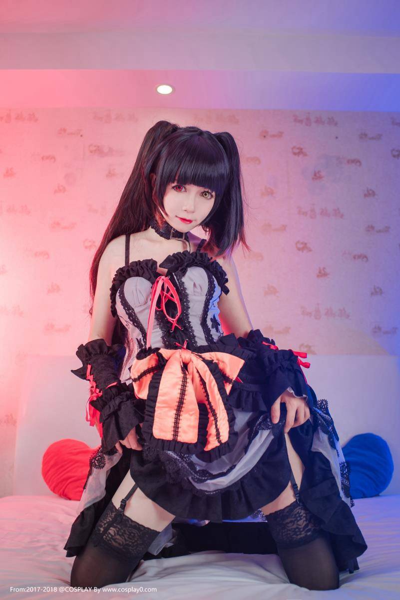 Cosplay福利/白金x时崎狂三高清私房写真黑丝诱惑足控福利Cosplay本子