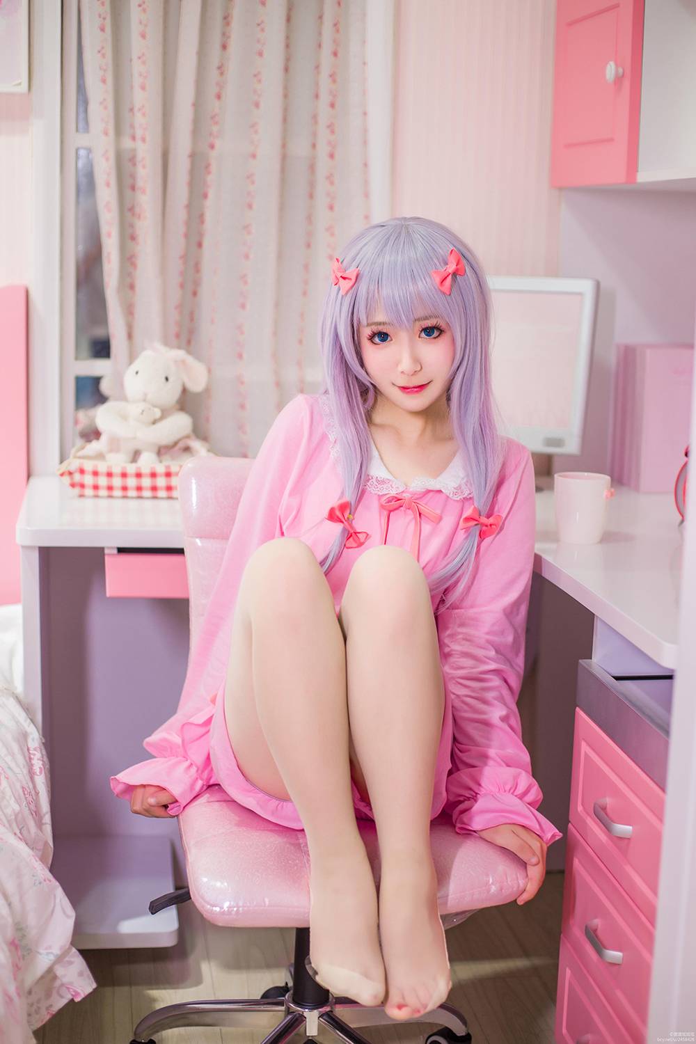 Cosplay福利/情色漫画老师和泉纱雾萝莉肉丝私房足控Cosplay福利写真