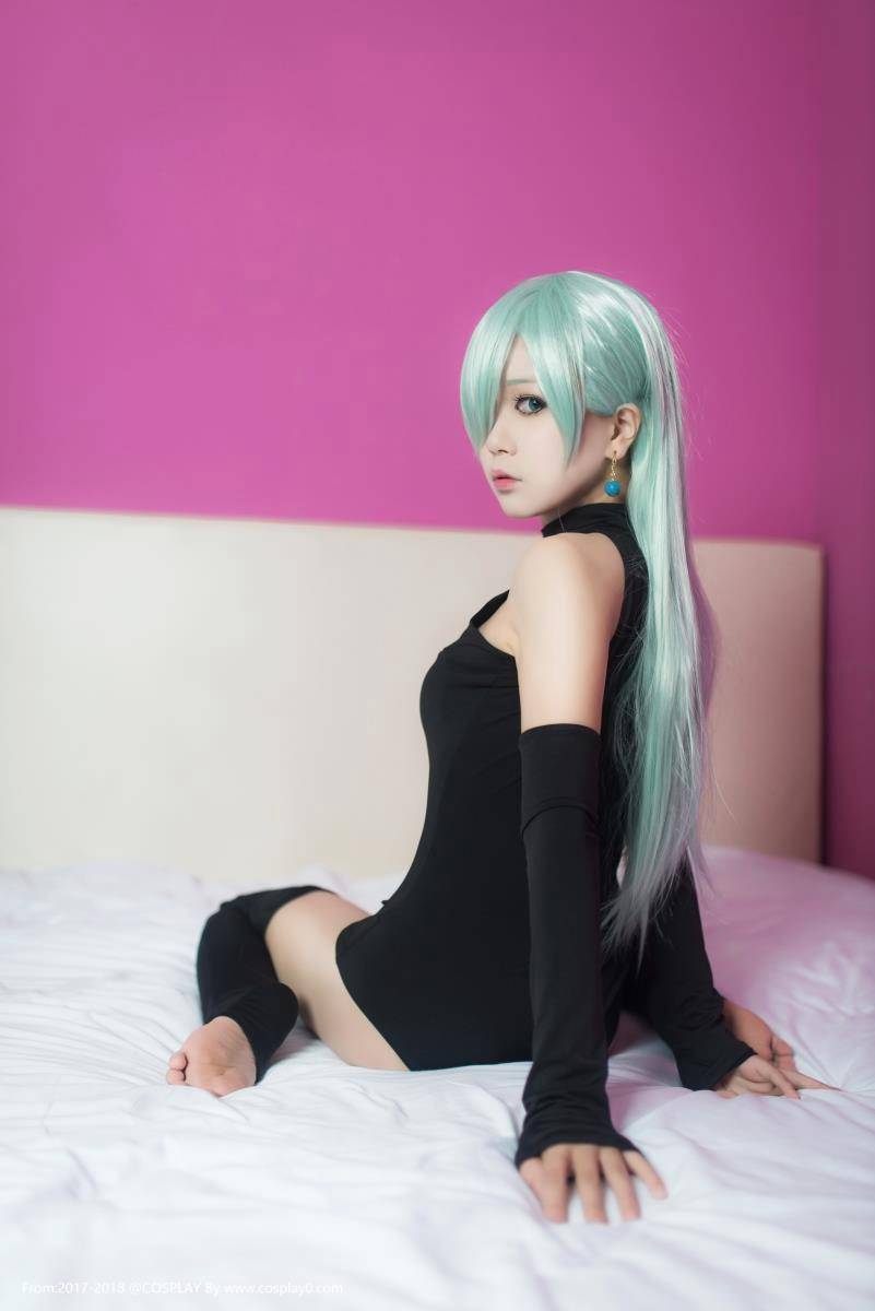 Cosplay福利/七原罪福利图片伊丽莎白无圣光白金x大尺度Cosplay番号