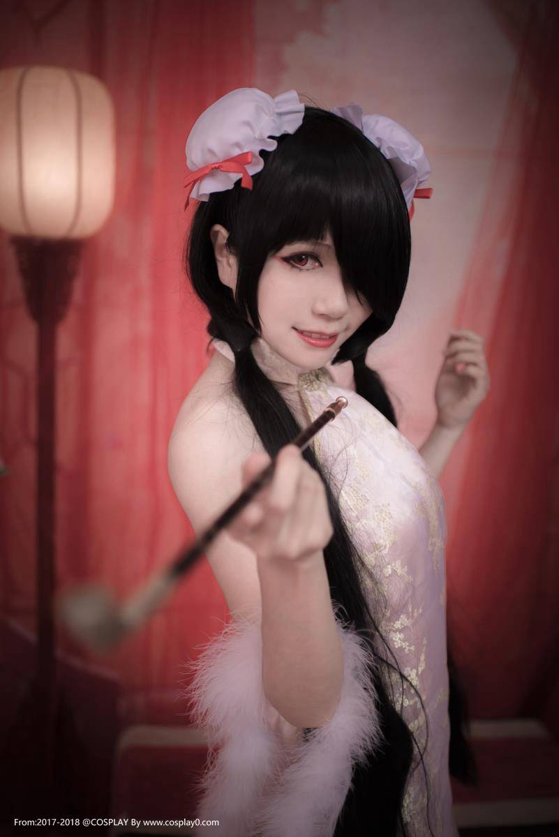 Cosplay福利/白金x时崎狂三姐妹花黑丝诱惑大尺度Cosplay福利