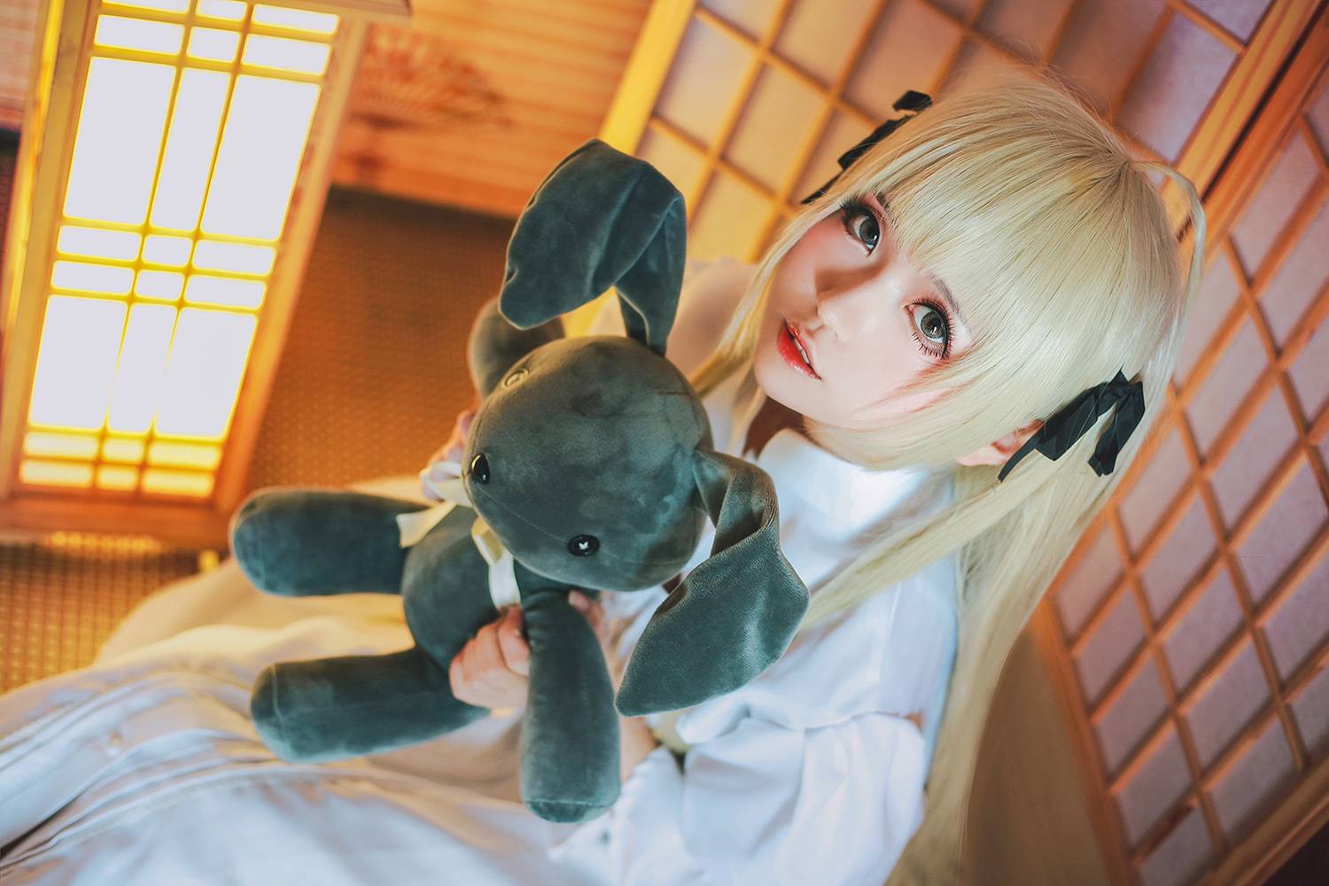 Cosplay福利/可爱萝莉春日野穹足控Cosplay美女写真福利番号